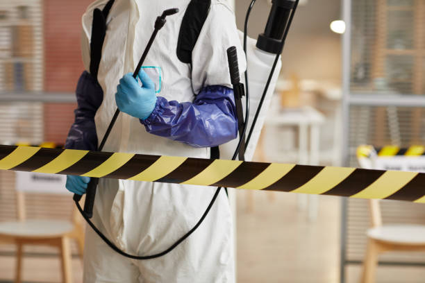 Professional Blood Cleanup technician working in Kingston, NY